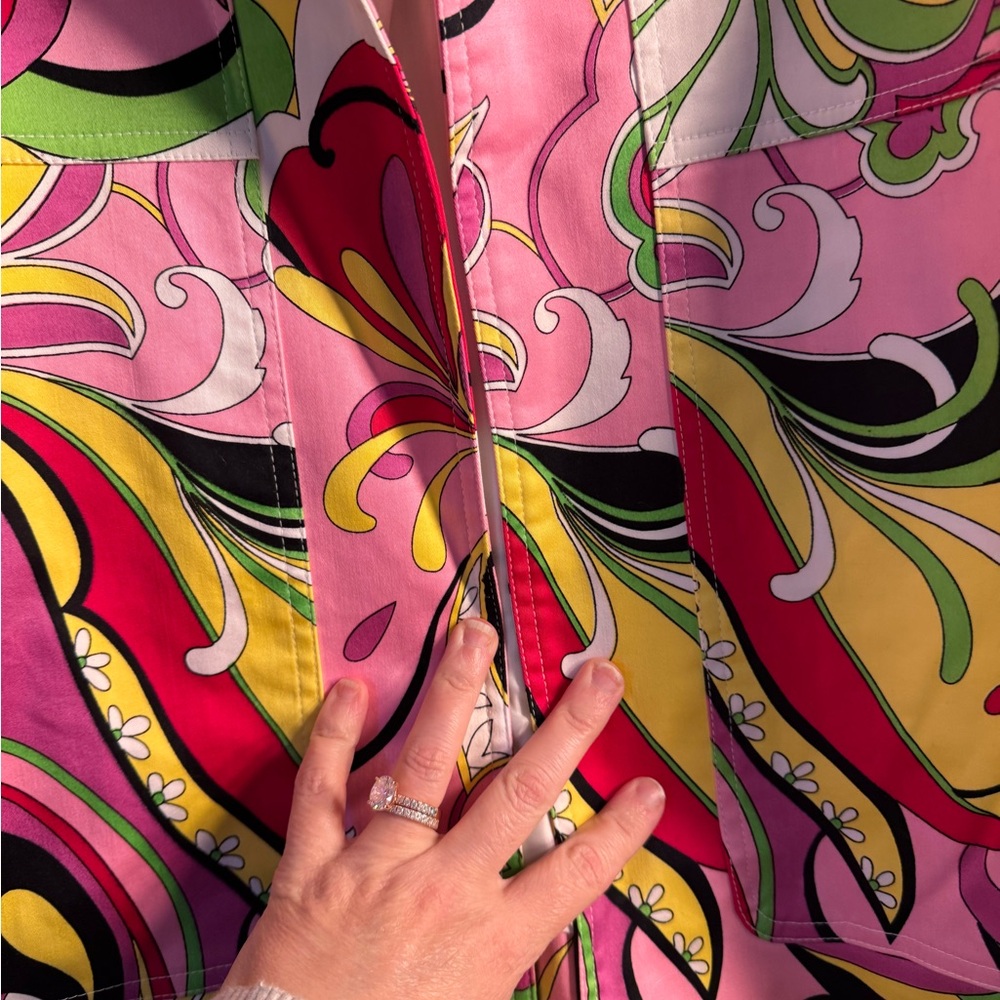 Vibrant Multicolor Bomber Jacket - image 2